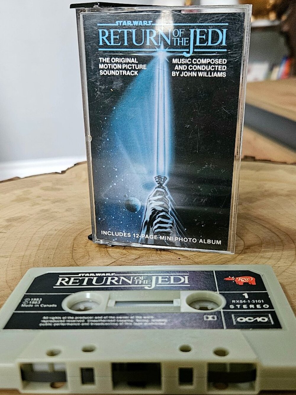 Star Wars Return of the Jedi – 1983 Vintage Cassette Tape (Tested & Working)